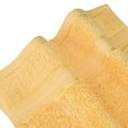 thumbnail image 3 of GLAMBURG 700 GSM Premium 8-Piece Towel Set - Contains 2 Bath Towels 30x54, 2 Hand Towels 16x28, 4 Wash Cloths 13x13 - Luxury Hotel & Spa Quality - Durable Ultra Soft Highly Absorbent - Yellow, 3 of 3