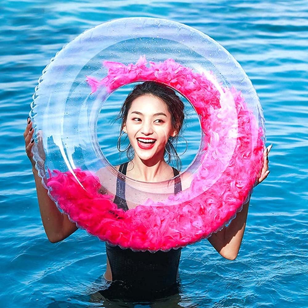 Details about   Inflatable Swimming Ring Giant Pool Lounge Adult Pool Float Mattres Swimming Cir 