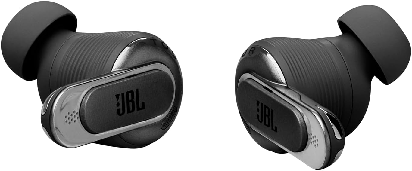 Open Box JBL Tour Pro 3 - True Wireless Noise Cancelling earbuds with Smart Charging Case™ - Black