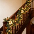 thumbnail image 2 of 2026 Christmas Indoor Home Decor Simulated Green Rattan Family Fireplace Decoration Christmas Thanksgiving Artificial Decoration Christmas Red Fruit Rattan, 2 of 3