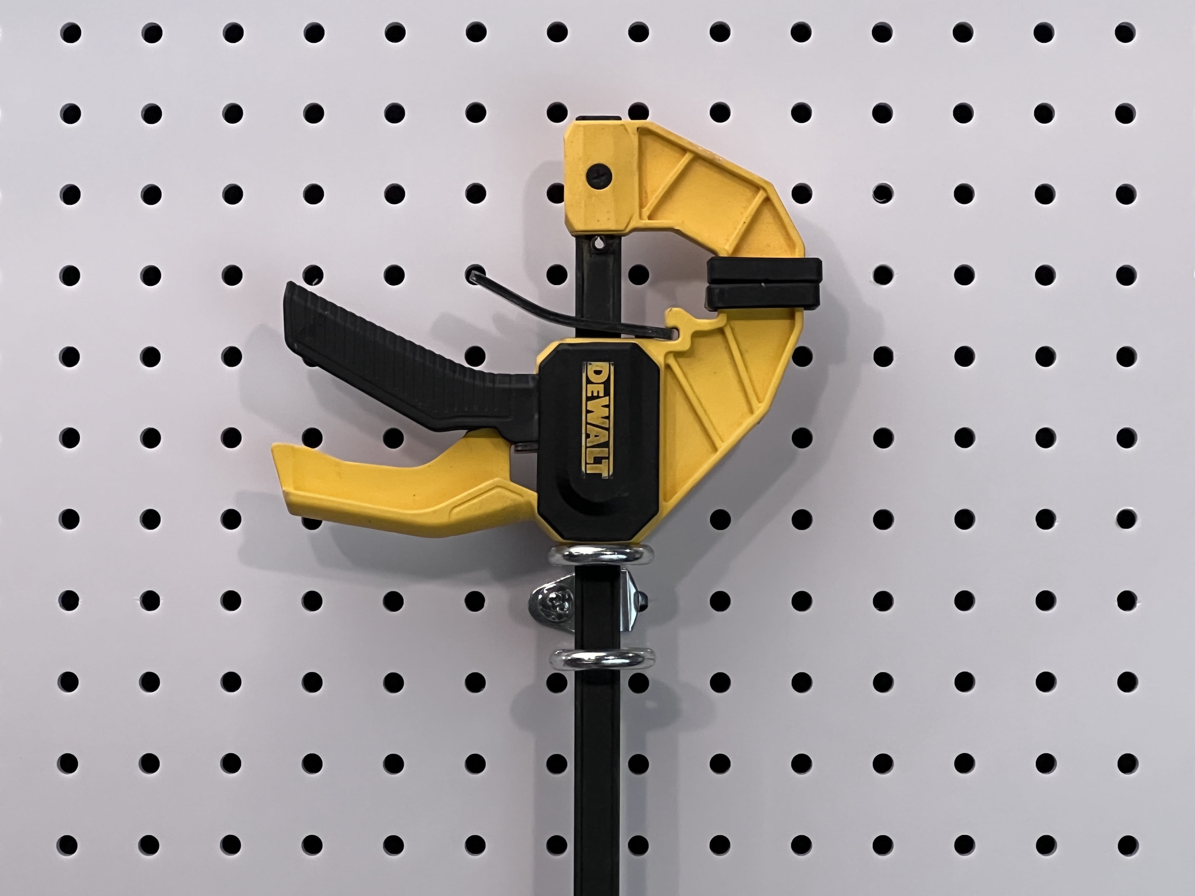 Triton Products 1-7/8 inch Double Ring Tool Holder Steel Pegboard Hook, 10pk