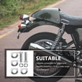 thumbnail image 3 of unbranded Kit De Montaje Para Posapiés De Motocicleta Compatible Con Diversos Plateado, 3 of 8