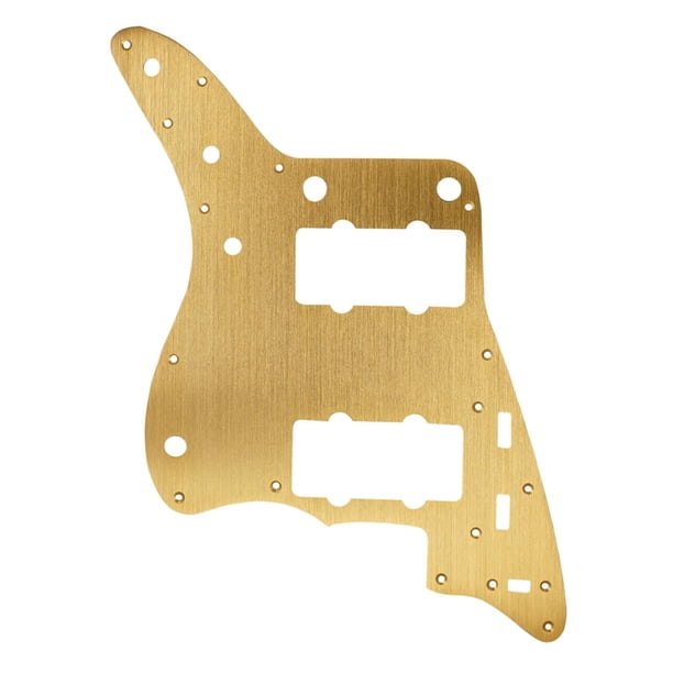 de guitarra de estilo vintage de guitarra Scratch Accesorios de guitarra eléctrica Oro Yuyangstore Placa de rasguño de golpeador