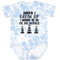 thumbnail image 3 of Inktastic Future Oil Rig Worker Boys or Girls Baby Bodysuit, 3 of 5