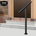 thumbnail image 4 of 85cm Balusters Spndles Metal Stair Railing Spindles Fence Satin Black Iron, 4 of 10