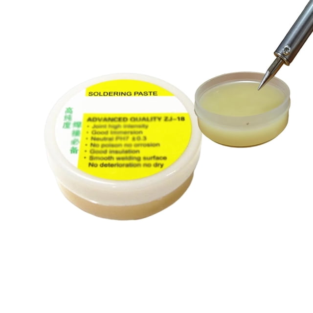 30g Rosin Solder Flux Paste, Solder Flux for Electronics, Soldering Paste, Ensures Clean & Smooth Soldering, Easy to Apply for Electronics Repair (1PC)
