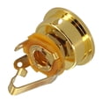 thumbnail image 2 of Toma de enchufe de guitarra de 1/4 Hugo guitarra de Fácil instalación piezas de repuesto Oro, 2 of 10