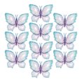 thumbnail image 2 of 10 Uds. De globos de papel de aluminio para modelado de mariposas, accesorios para fotos de cumpleaños, 2 of 4