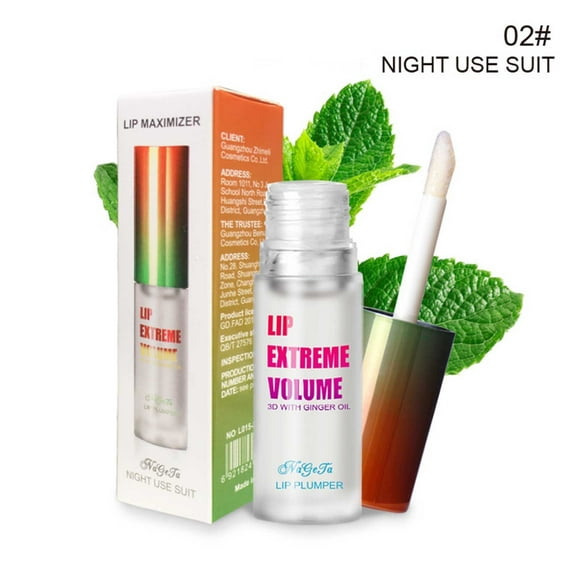 SIfdSeng Lipbalm Lip Plumper Gloss Lip Care Serum Extreme Lip Plumper Fuller Heathly Enhancer 4Ml Lip Tint