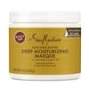 Shea Moisture Deep Treatment Hair Mask to Promote Healthy Hair Growth, Raw Shea Butter with Sea Kelp & Argan Oil, Curly Hair Products, Family Size, 16 oz