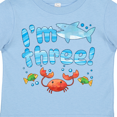 thumbnail image 4 of Inktastic I'm Three Third Birthday Shark and Crab Boys or Girls Toddler T-Shirt, 4 of 5