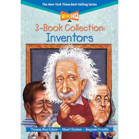 Pre-Owned Who HQ 3-Book Collection: Inventors (Who Was?), 9781524791001, 1524791008, Paperback, Illustrated edition
