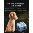 thumbnail image 1 of Localizador GPS para mascotas Z8-A negro con posicionamiento antipérdida para gatos y perros, 1 of 10