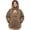 Coffee, variant on Women's Pet Dog Pouch Hoodie, Oversized Dog Carrier Sweatshirt with Large Pocket, Long Sleeve Dog Hoodie & Cozy Winter Clothes