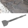 thumbnail image 4 of Bit Grooving Chisel Removal Chisel Tile Chisel Grooving Chisel Masonry Concrete Brick Stone Tile Removal Hex Shank For Hammer Drill Tool Bit Wide Flat, 4 of 8