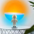 thumbnail image 4 of serony Astronaut Sunset Projection Lamp Night Home Decor Atmosphere Light Light Projector for Sunset Light Living Room Home Breaking Dawn, 4 of 9