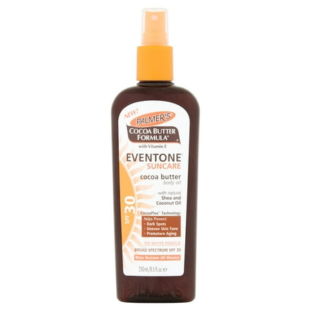 Palmer's Cocoa Butter Formula Eventone Suncare Body Oil Broad Spectrum SPF 30, 8.5 fl oz