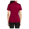 thumbnail image 2 of Yellow Rooster Womens Silk Touch Performance Polo Red M, 2 of 6