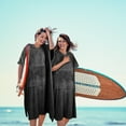 thumbnail image 5 of Catalonia Unisex Surf Poncho Changing Towel Robe for Adult Surfer Swimmer Outdoor Beach, 5 of 7