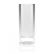 Badash Crystal The Donald Slim Pocket Vase, Clear, 9-3/4