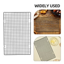 2pcs Heavy Duty Wire Cooking Rack Baking Racks, 16" x 10" Nonstick Baking & Cooling Grid for Roasting, Cooking, Grilling, Drying