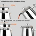 thumbnail image 5 of Secura French Press Coffee Maker, 17-Ounce, 18/10 Stainless Steel Insulated Coffee Press with Extra Screen, 5 of 6
