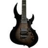 ESP E-II FRX Electric Guitar Level 2 See-Thru Black Sunburst, Flame Maple 190839008558