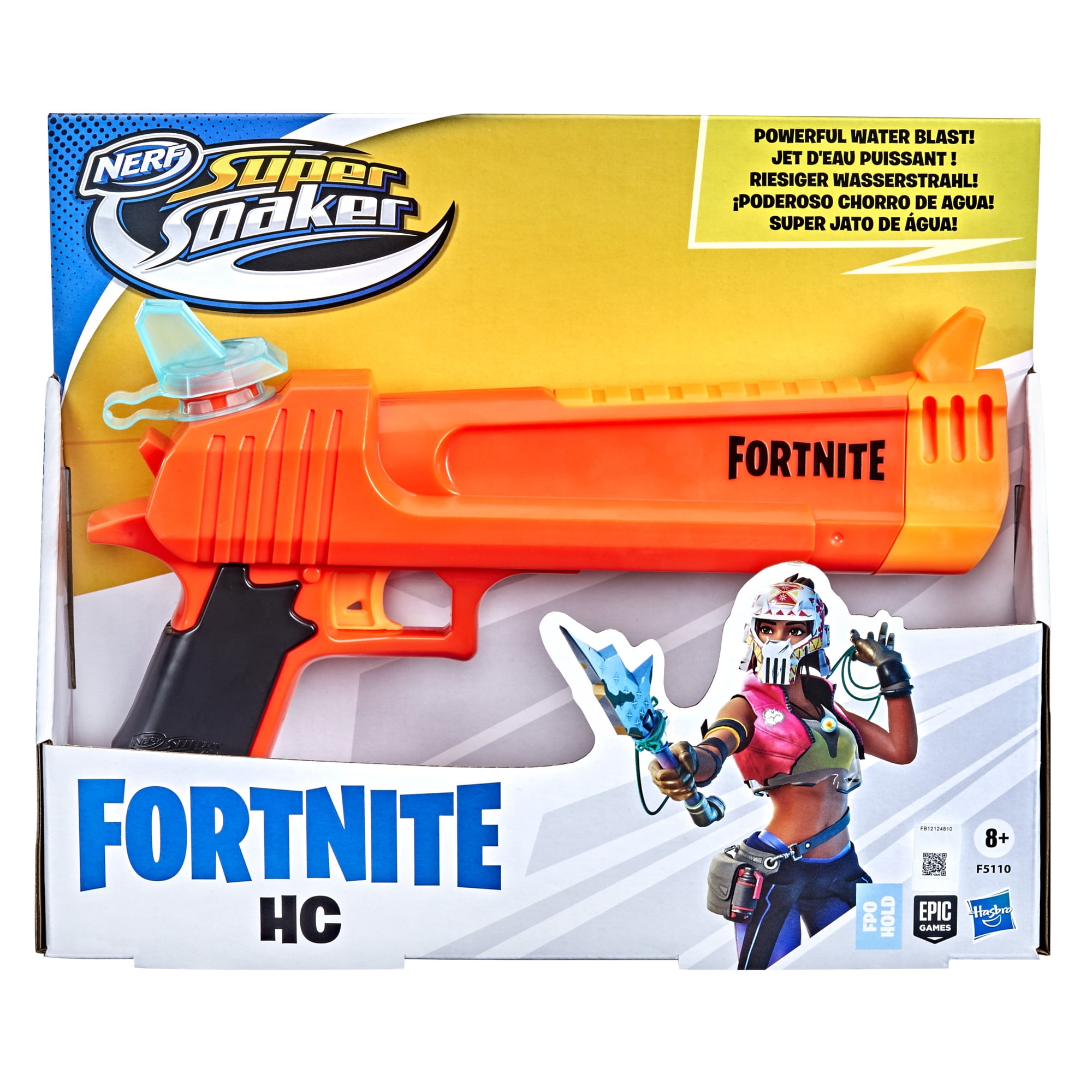 Super Soaker Nerf Fortnite HG Water Blaster - Hasbro