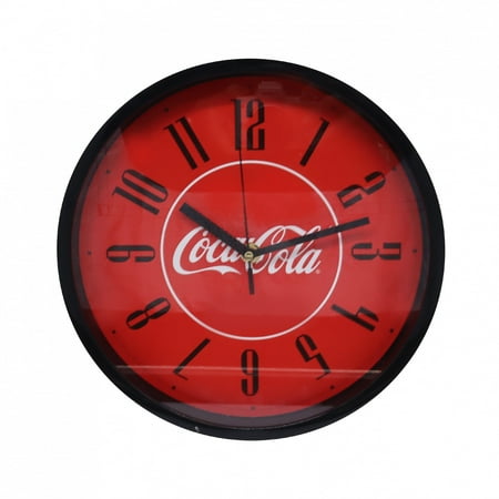 Coca-Cola Red Analog Wall Clock