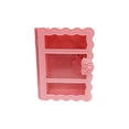 thumbnail image 2 of Book Storage Box with Lock Key, Gaqring Exquisitely Carved Desktop Ornament Box, DIY Magic Book Style Clamshell Design for Jewelry Stationery, Pink, 2 of 7