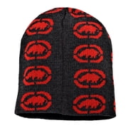 قبعة Ecko Unltd Beanie Knit مع Rhino Logo Allover Gray