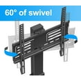 FITUEYES Floor TV Stand with Swivel Mount for up to 55 inch Samsung