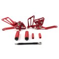 thumbnail image 2 of Estriberas traseras para motocicleta Suzuki GSXR1000 K5 2005 2006, color rojo, Reino Unido, 2 of 4