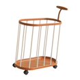 thumbnail image 1 of GROWTH TANK Gym Equipment Organizer Home Gym Storage Rack for Yoga Block Foam Roller Orange, 1 of 9