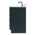 thumbnail image 6 of Ariel Hepburn 55 In. Rectangle Sink Vanity With 0.75 In. Carrara White Countertop In Midnight Blue, 6 of 9