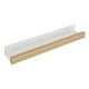 thumbnail image 1 of Estante de ducha y almacenamiento de madera maciza, tocador de baño, estante para colgar en la pared, estante de almacenamiento para espejo de pared, blanco JAMW Sencillez, 1 of 5