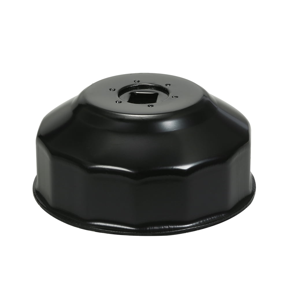 76mm x 15 Flutes Oil Filter Wrench Cup Socket Type Cap Remover Tool