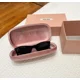 thumbnail image 1 of Miu Miu 0MU A06S 54/17/140 Sunglasses in Black New with Box, Case, and Holder, 1 of 3