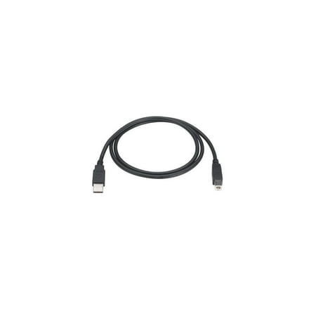 UPC: 0822088077107 | BlackBox USB05-0010 USB 2.0 Cable – Type A Male to Type B Male  Black  10-ft.