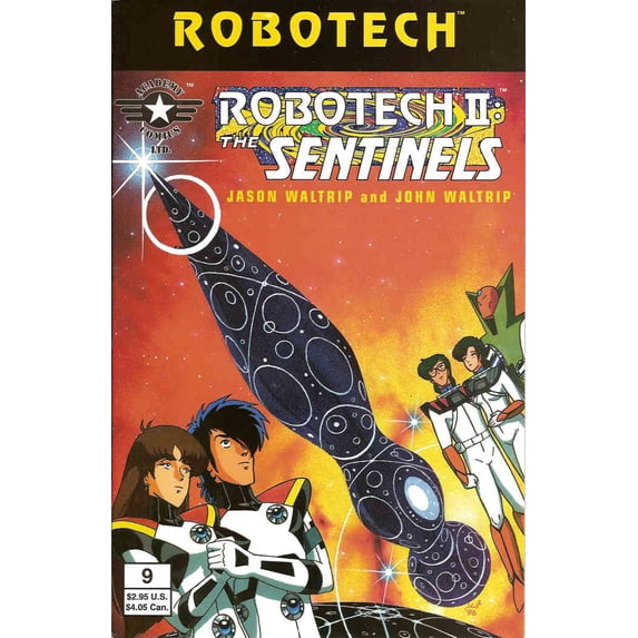 Robotech II: The Sentinels Book IV #9 VF ; Academy Comic Book