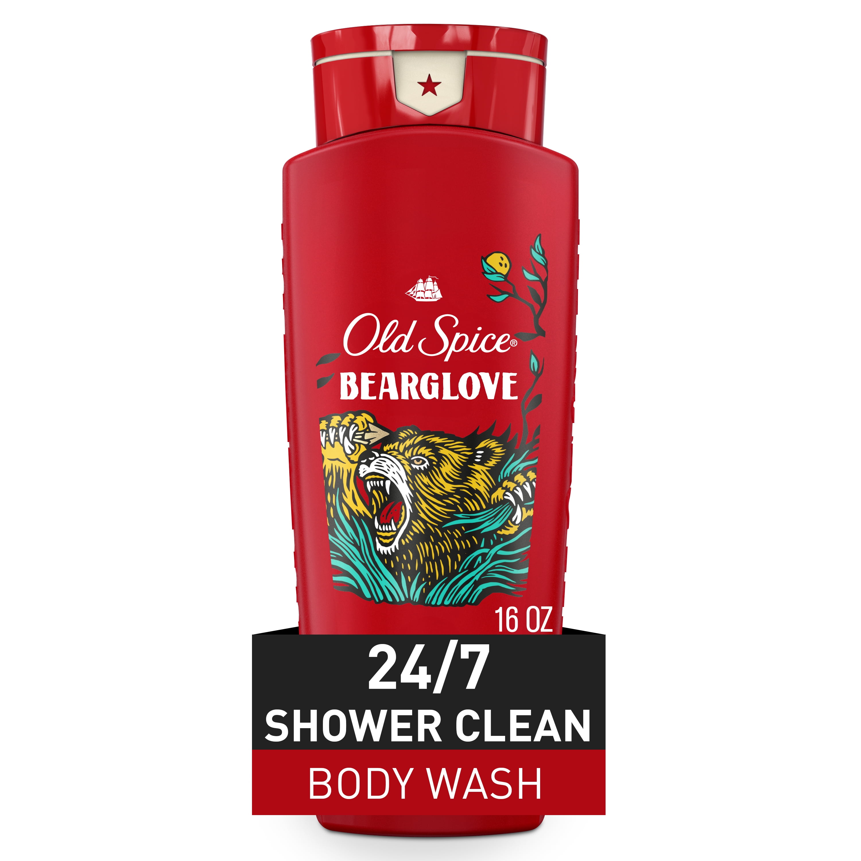 (2 pack) Old Spice Bearglove Holiday Pack, Body Wash, Deodorant, Body Spray, and 2in1 Shampoo and Conditioner