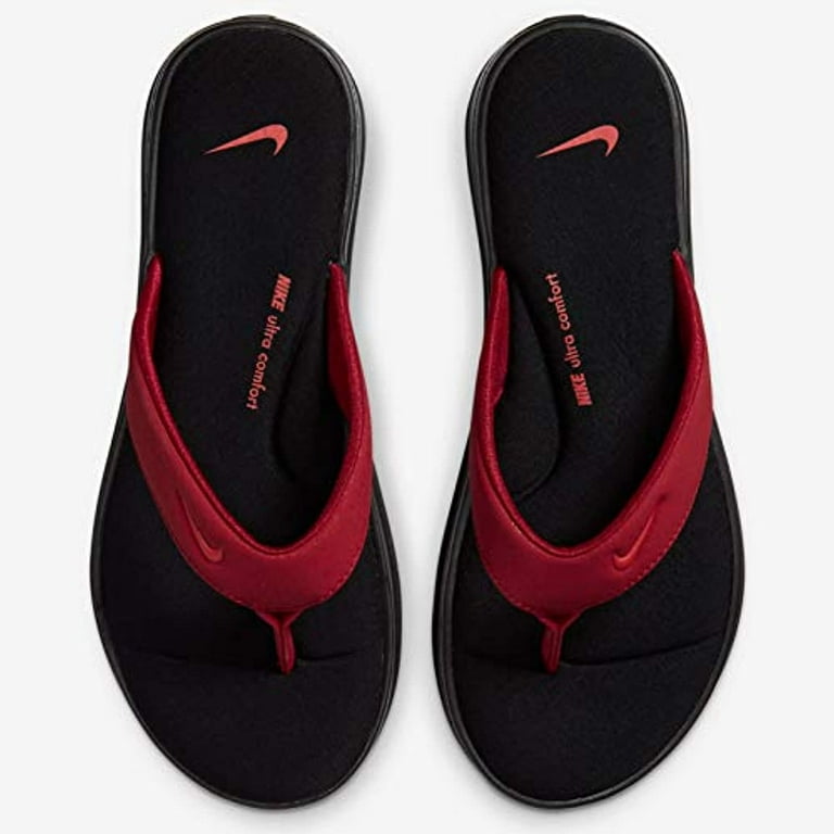 Ultra Comfort Nike Black And Red Flip Flops Nike Women's Ultra