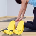 thumbnail image 1 of Equipo de entrenamiento portátil de foot de la camarera de ternero Tendón Tendón de estiramiento Poje de pie para el equilibrio de flexibilidad Uso de Amarillo, 1 of 8