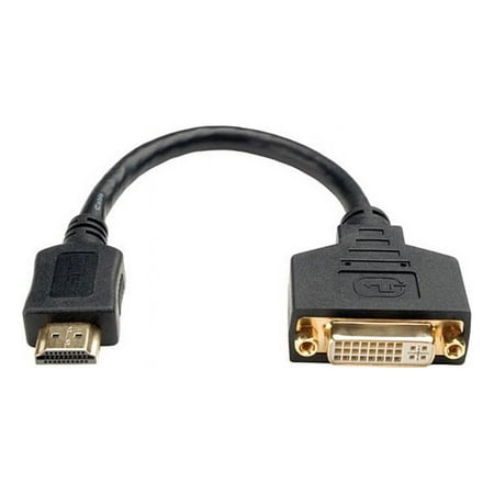 UPC: 0037332181046 | Tripp Lite 8in HDMI to DVI Cable Adapter Converter HDMI Male to DVI-I Female 8