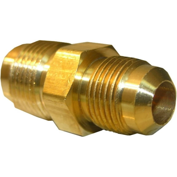 LASCO 17-4255 5/8-Inch by 1/2-Inch Reducing Brass Flare Union