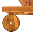 thumbnail image 5 of Reposera Casafoyer para 2 Personas de Madera Sólida de Acacia Marrón, 5 of 5