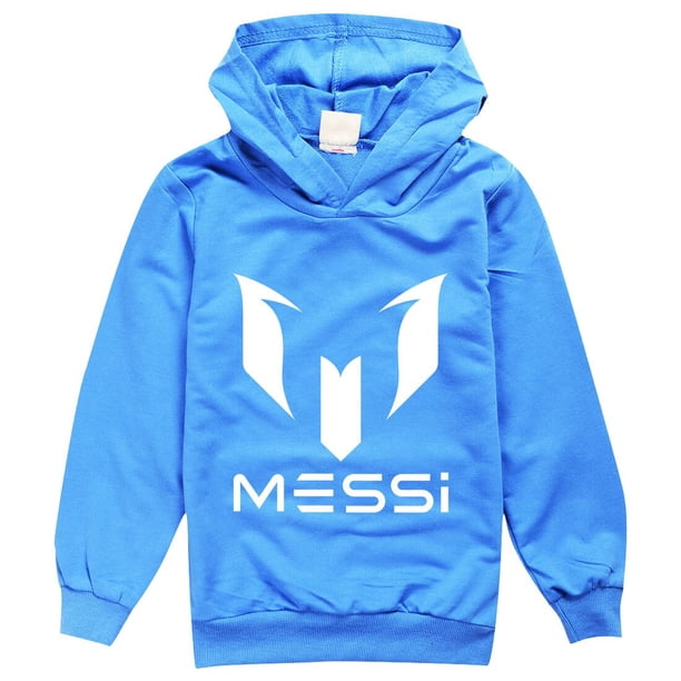 Ropa deportiva para niñas, superestrella de fútbol argentino, moda para niños, sudaderas con capucha, pantalones, conjunto de ropa para niños, chándal de primavera y otoño zhangmenya LED