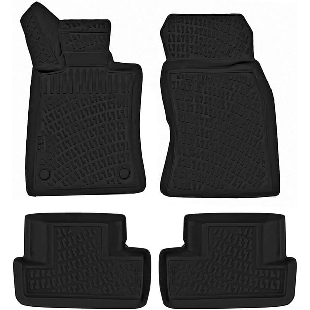 Crocliner All Weather Rubber Floor Mats for MINI Countryman 20112016