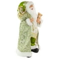thumbnail image 3 of Northlight 24" Santa Claus with Teddy Bear and Gift Bag Christmas Figure, 3 of 5