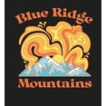 thumbnail image 2 of Adventure Society Blue Ridge Mountains Men's Black Crew Neck Short Sleeve Tee-Small, 2 of 2
